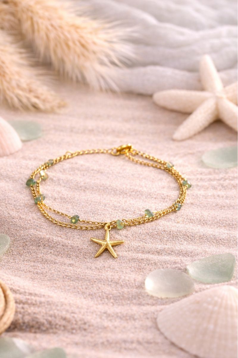 Ocean Glow Starfish Waterproof Bracelet
