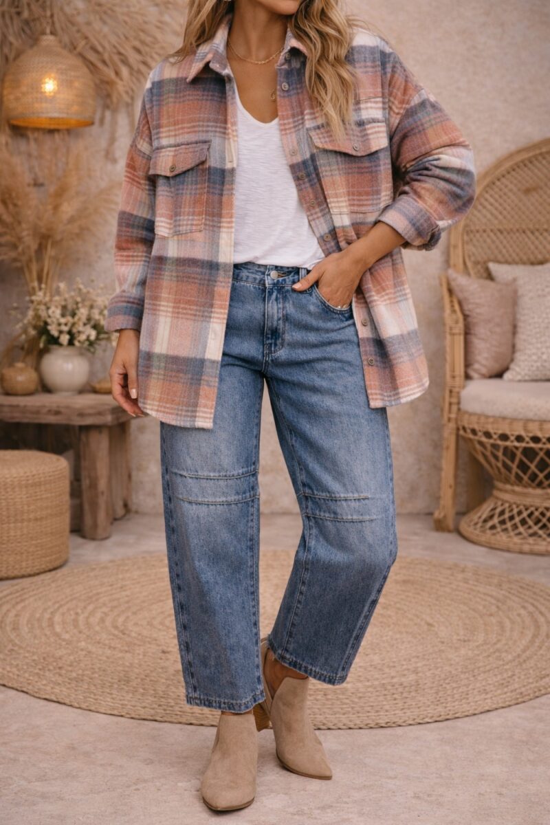 Byron Barrel Denim Jeans