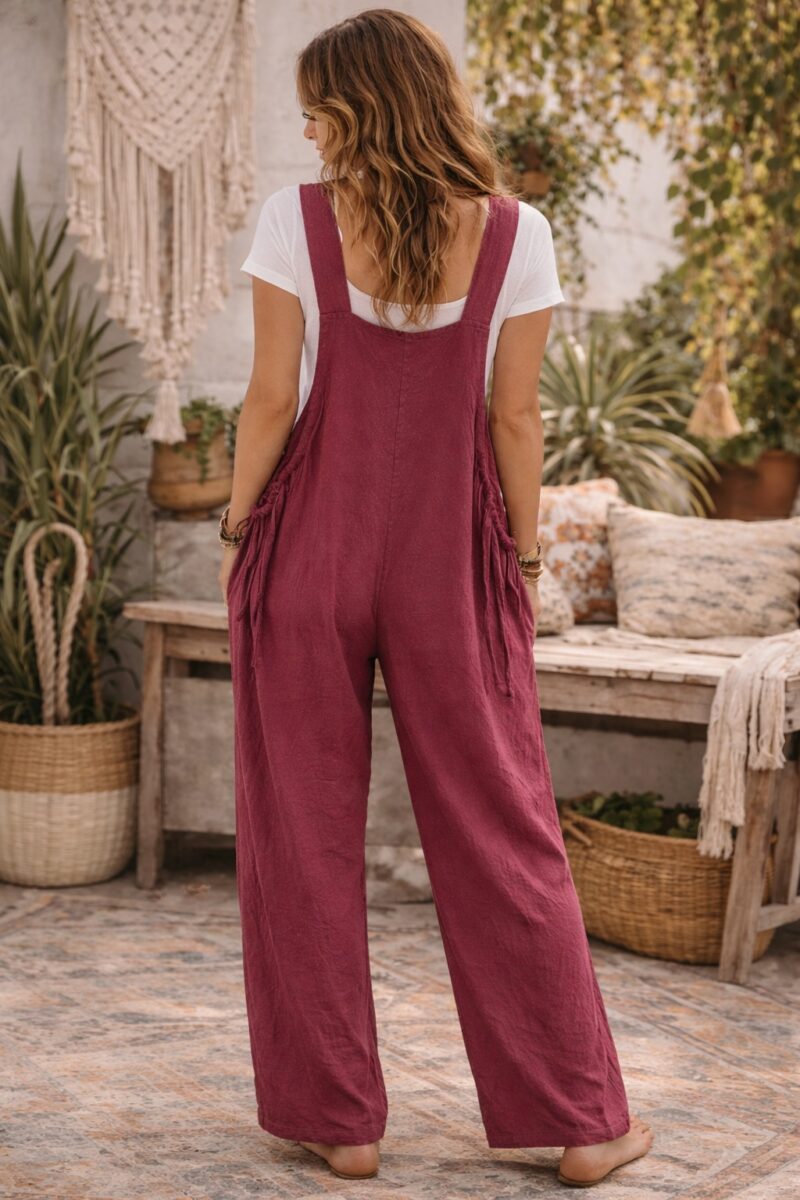 Nomad Overalls Plum