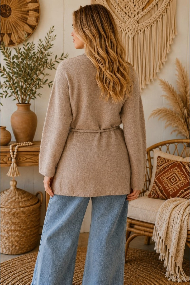 Nomad Tie Jacket – Latte