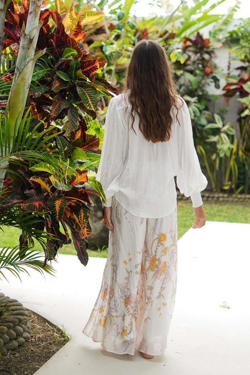 Celeste Blouse White