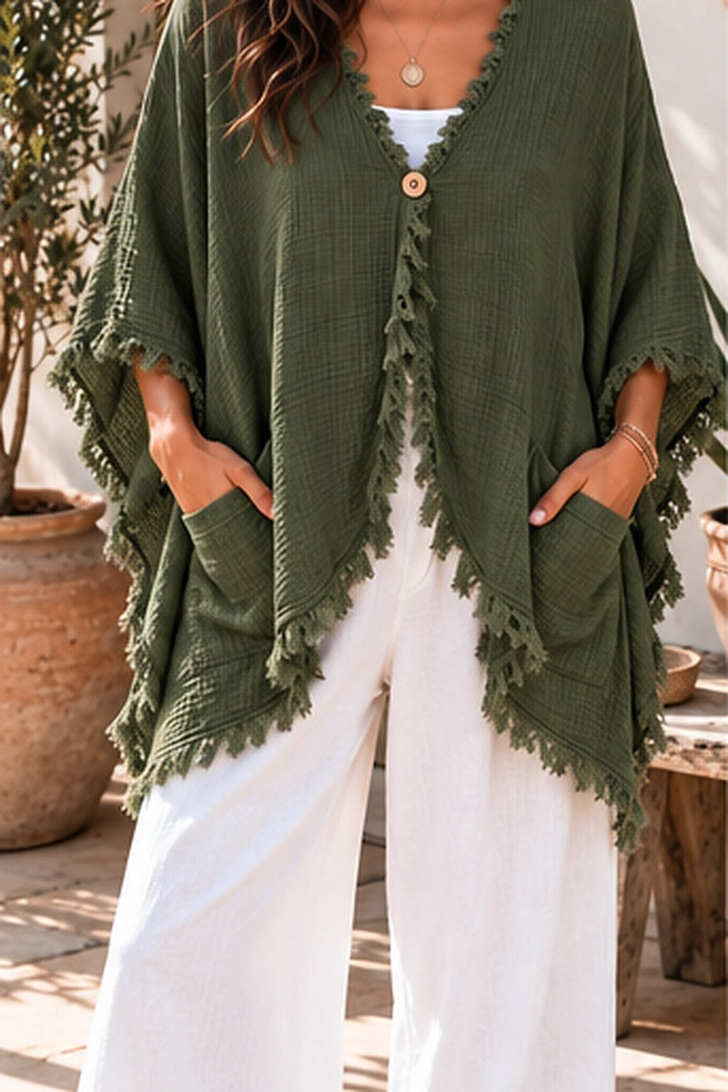 Nomad Cotton Jacket Khaki Green