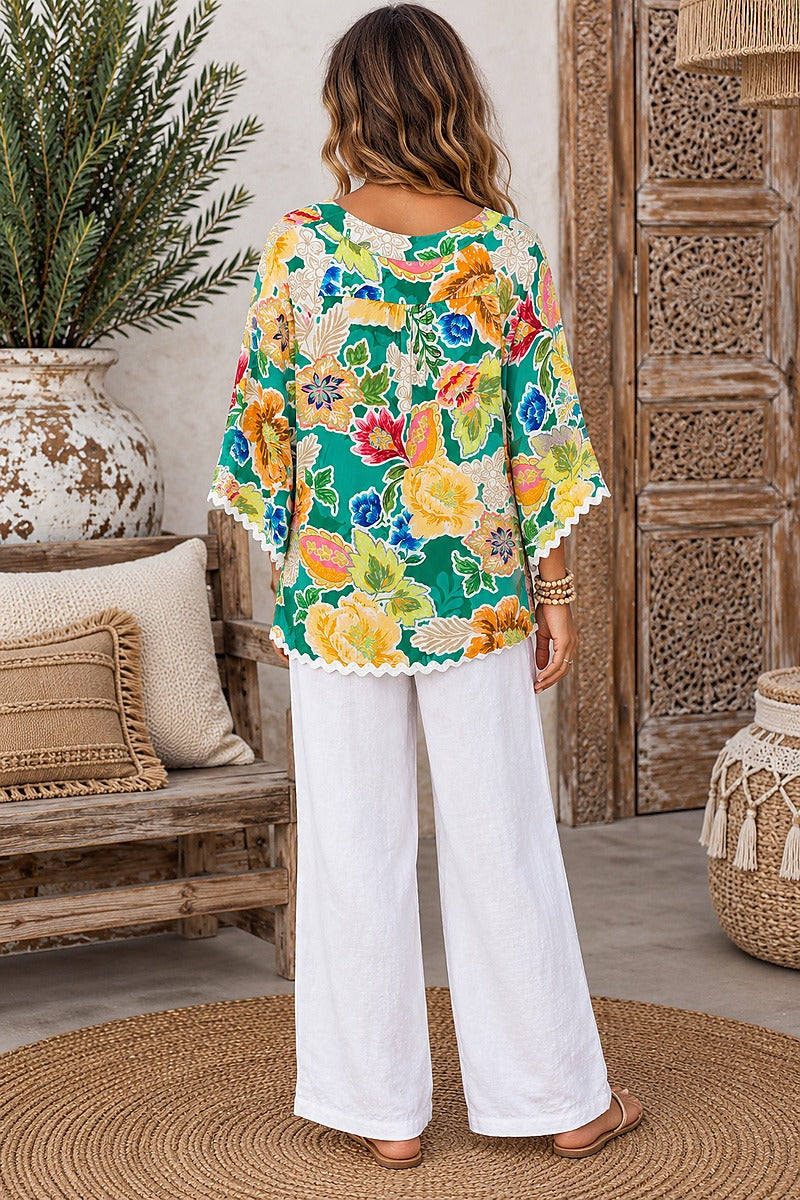 Tropical Wanderer Top