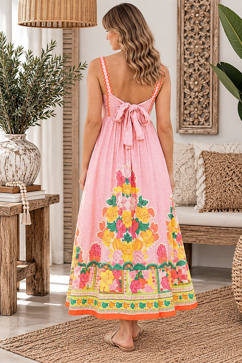 Pink Paradise Maxi Dress