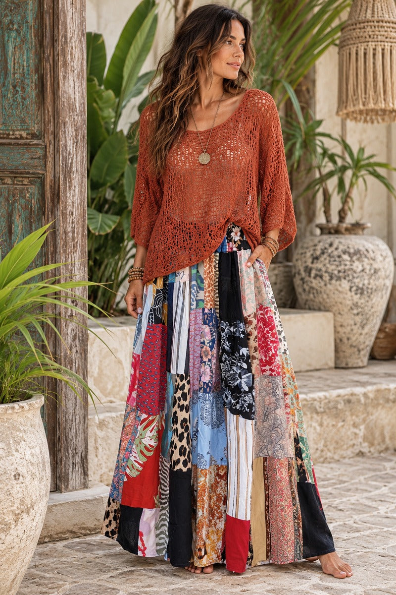 Bohemian Wanderer Patchwork Pants PWP5