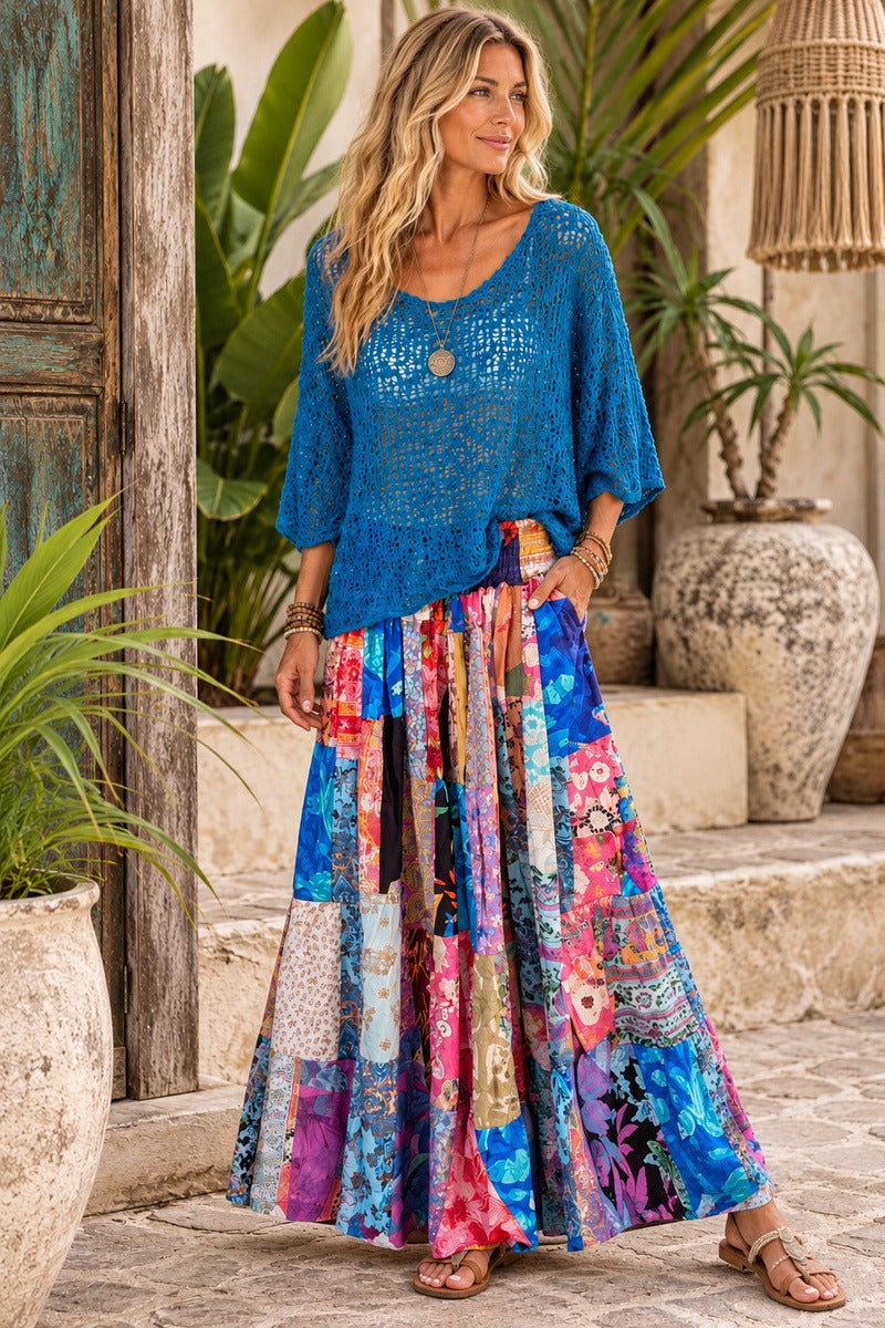 Bohemian Wanderer Patchwork Pants PWP6