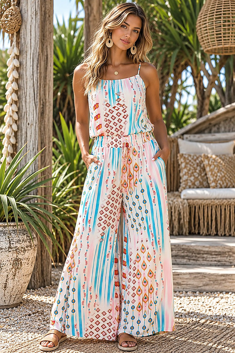 Aztec Breeze Wide Leg Pants