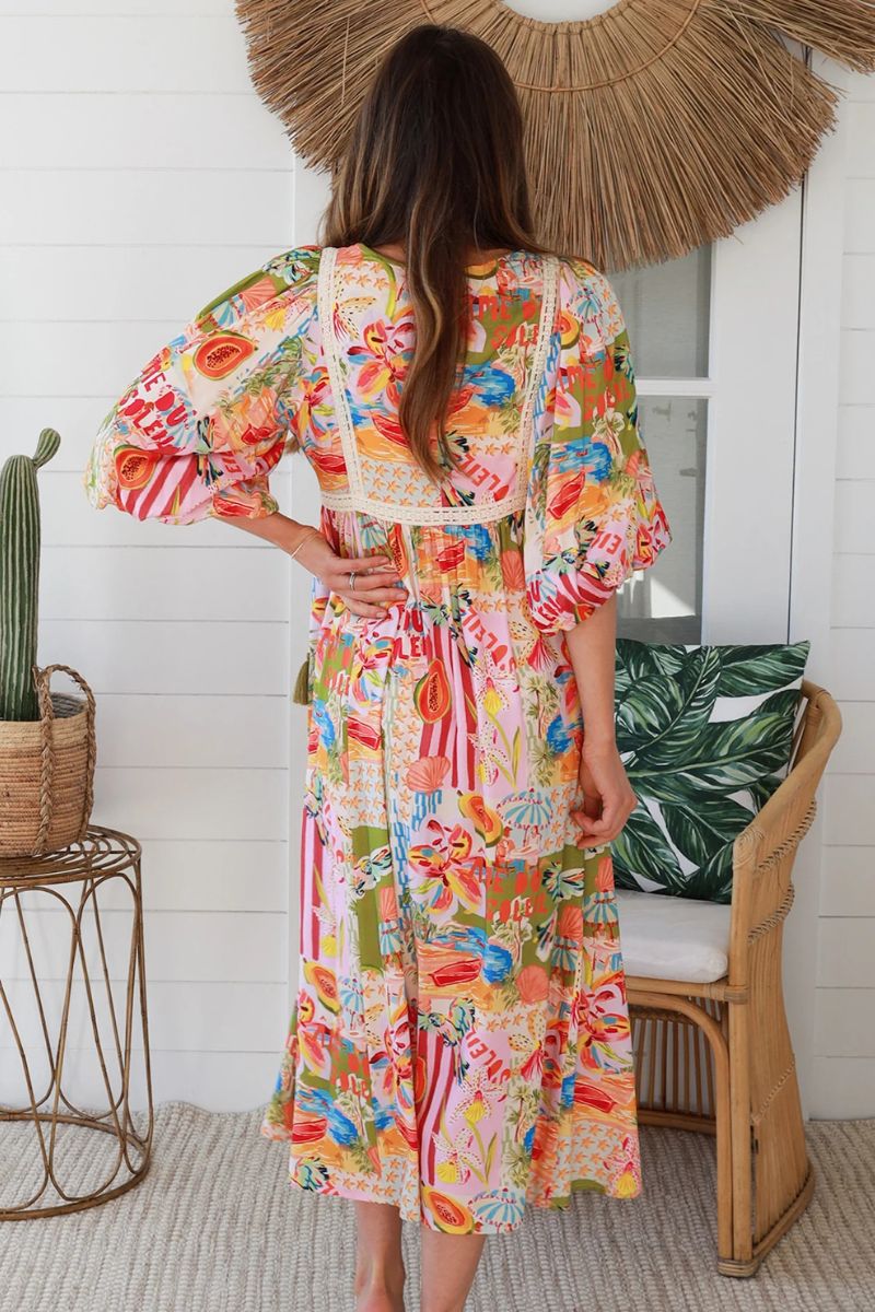 Carmella Fiesta Midi Dress