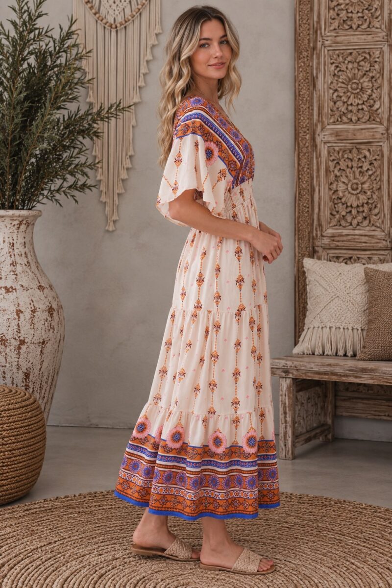 Sunset Gypsy Maxi Dress