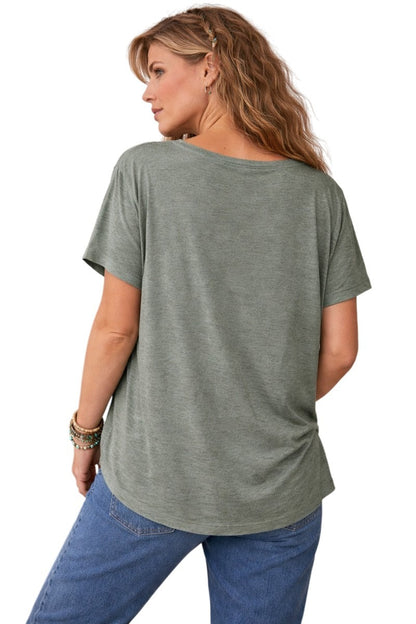 Starlight Cotton Sage Green Tee