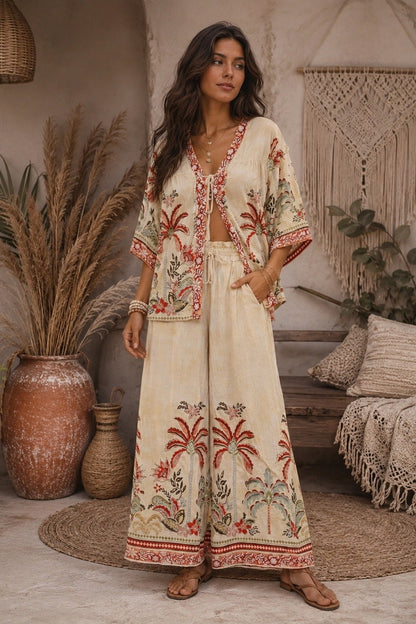 Sedona Palm Blouse