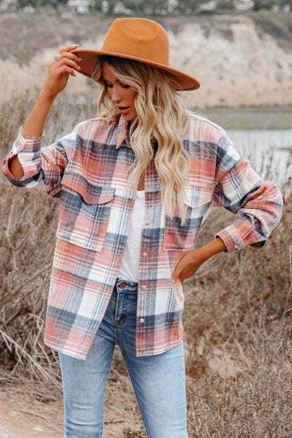 Seren Coast Shacket Blush