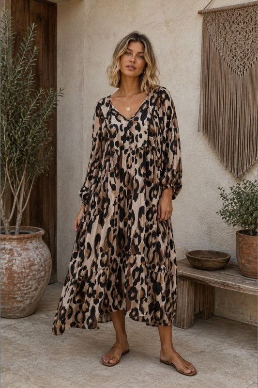 Wild Leopard Dress