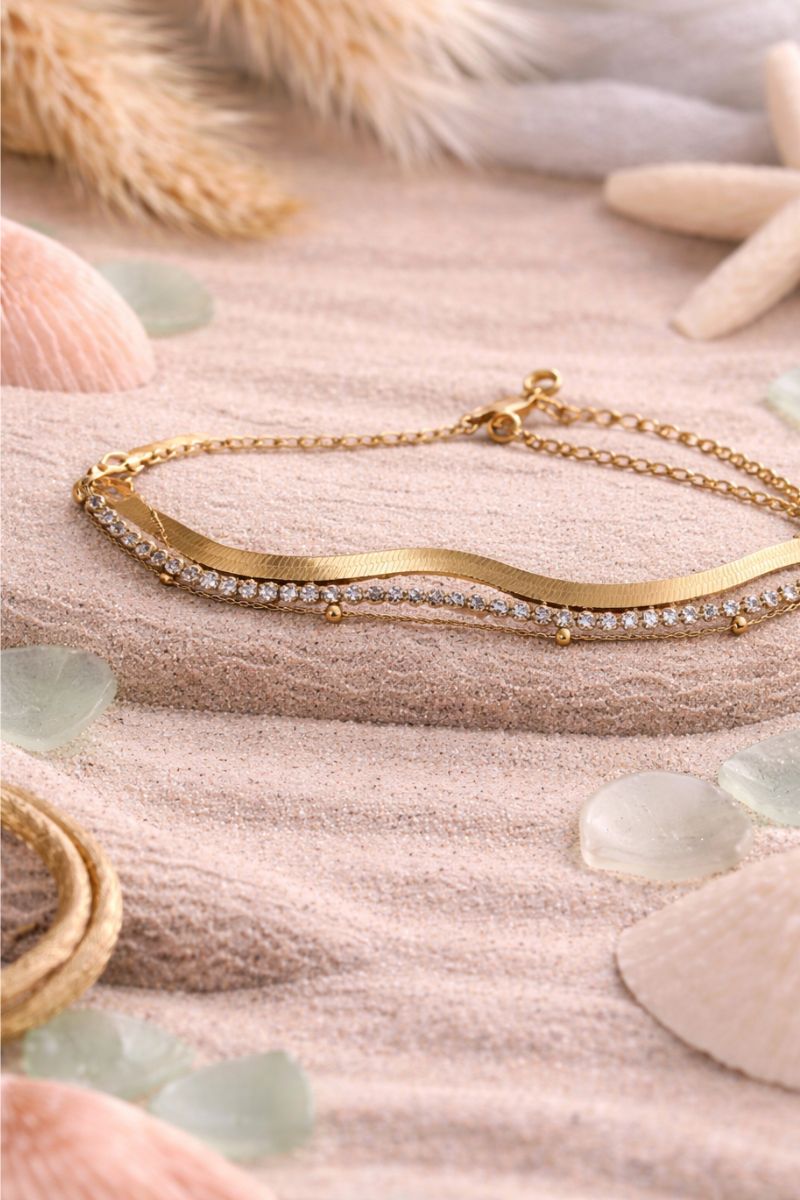 Golden Tide Waterproof Bracelet