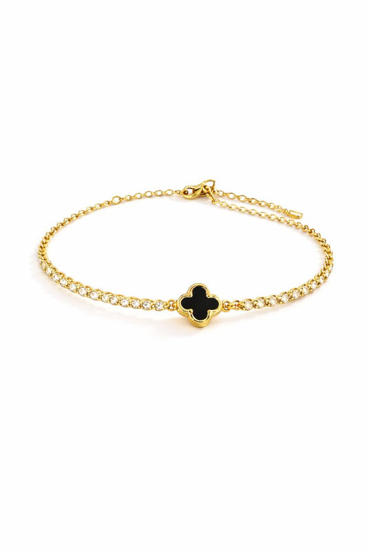 Midnight Clover Waterproof Bracelet