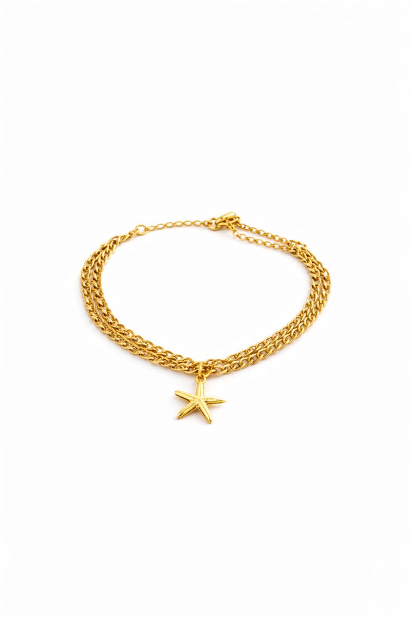 Golden Shore Star Bracelet