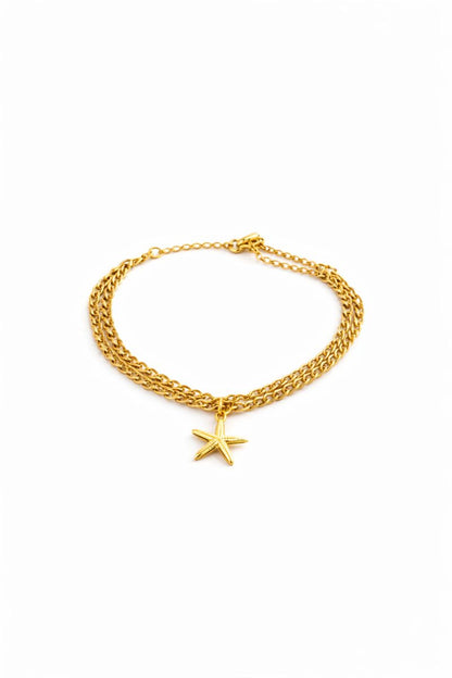 Golden Shore Star Bracelet