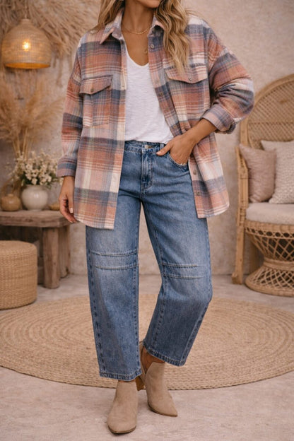 Byron Barrel Denim Jeans