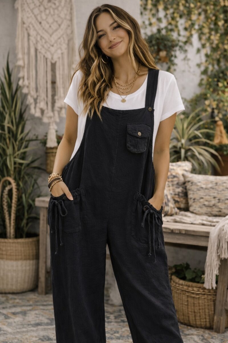 Nomad Overalls Black