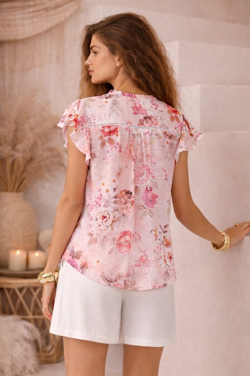Blush Blossom Blouse