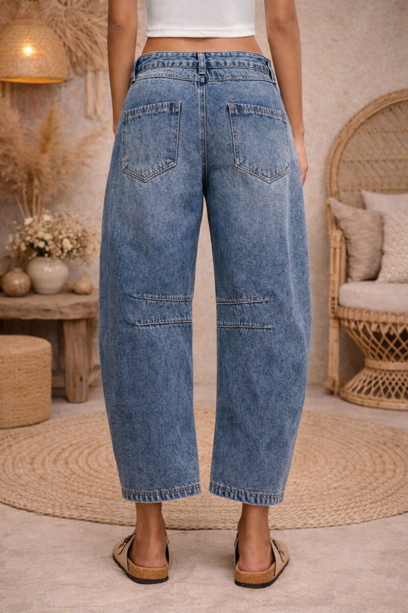 Byron Barrel Denim Jeans