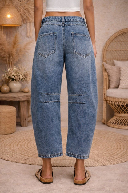 Byron Barrel Denim Jeans