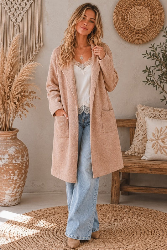 Sundrift Caramel Knit Coat