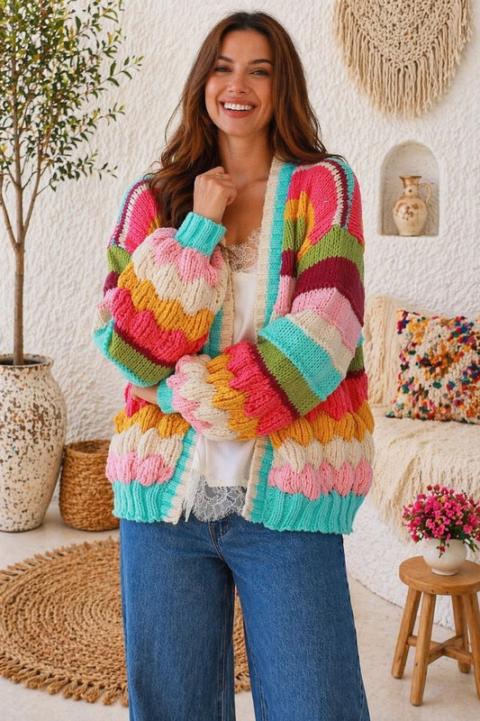 Sunset Nomad Knit Cardigan