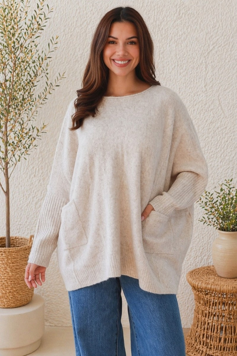 Coastal Cloud Knit Beige