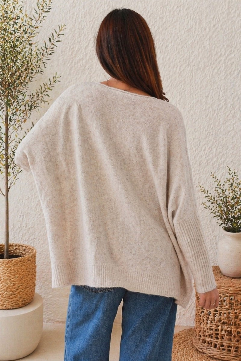 Coastal Cloud Knit Beige