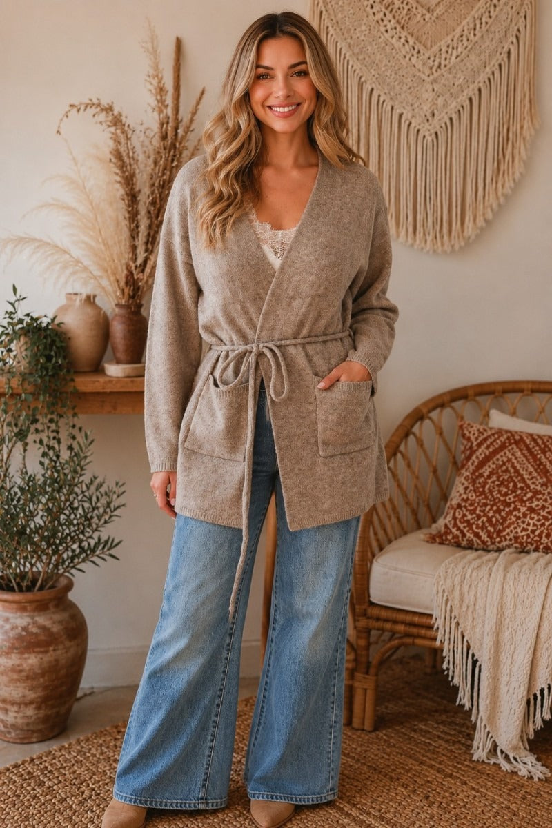 Nomad Tie Jacket – Latte