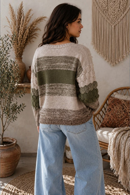 Olive Grove Knit Cardigan