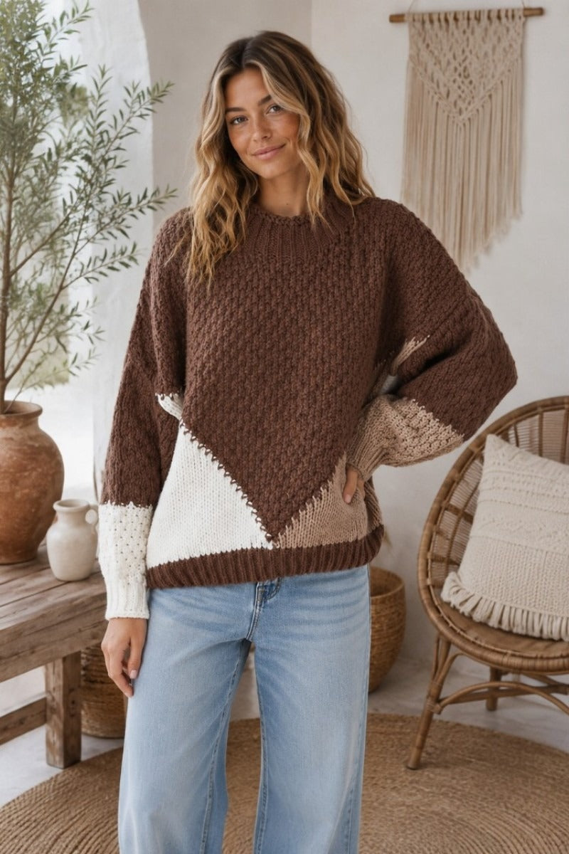 Coco Colourblock Knit