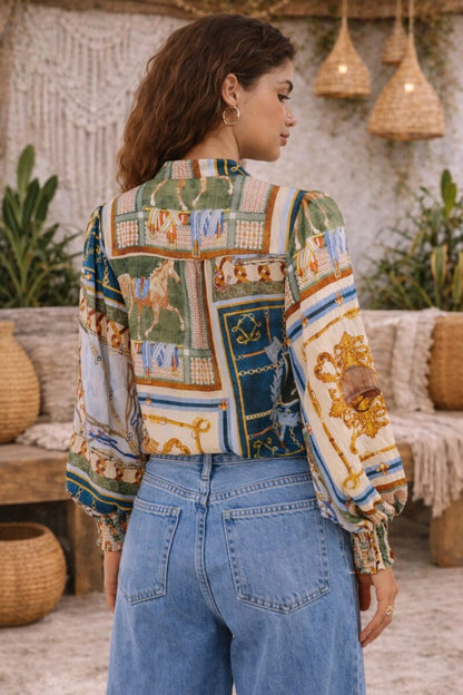 The Regal Luxe Blouse