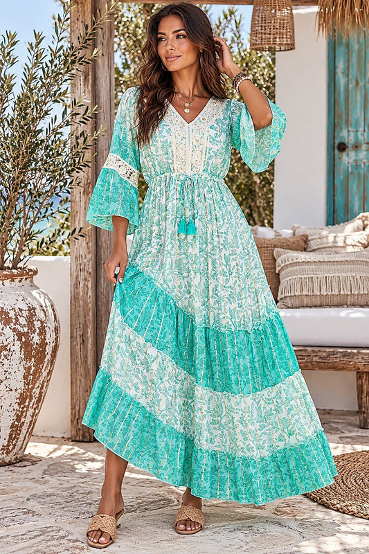 Seafoam Wanderer Maxi Dress