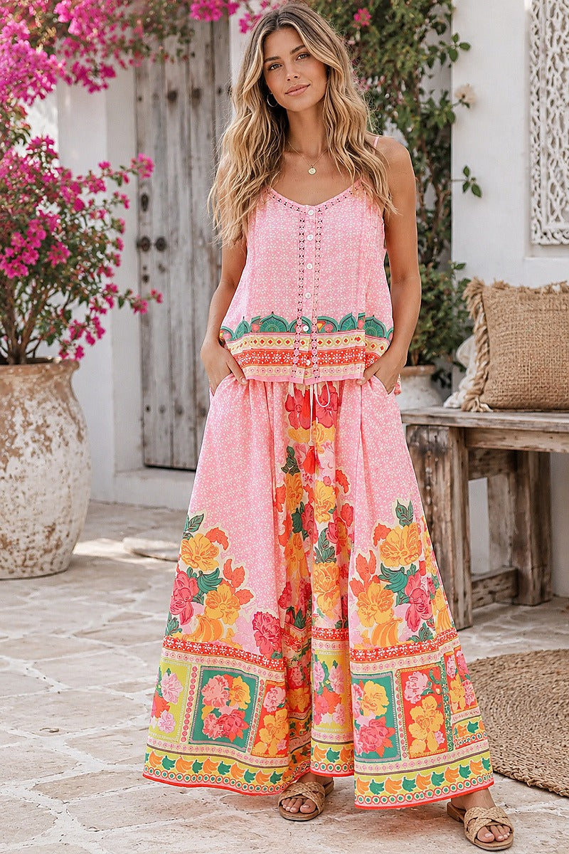 Pink Paradise Cami Top