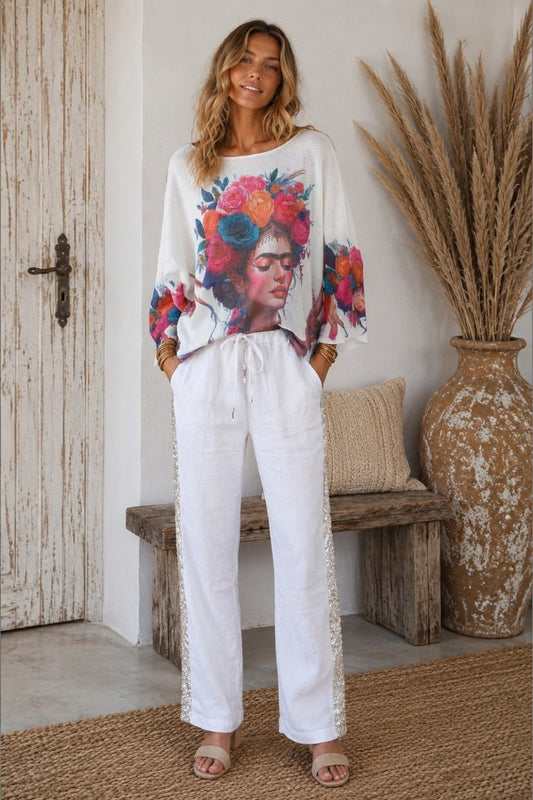 Frida Bloom Knit