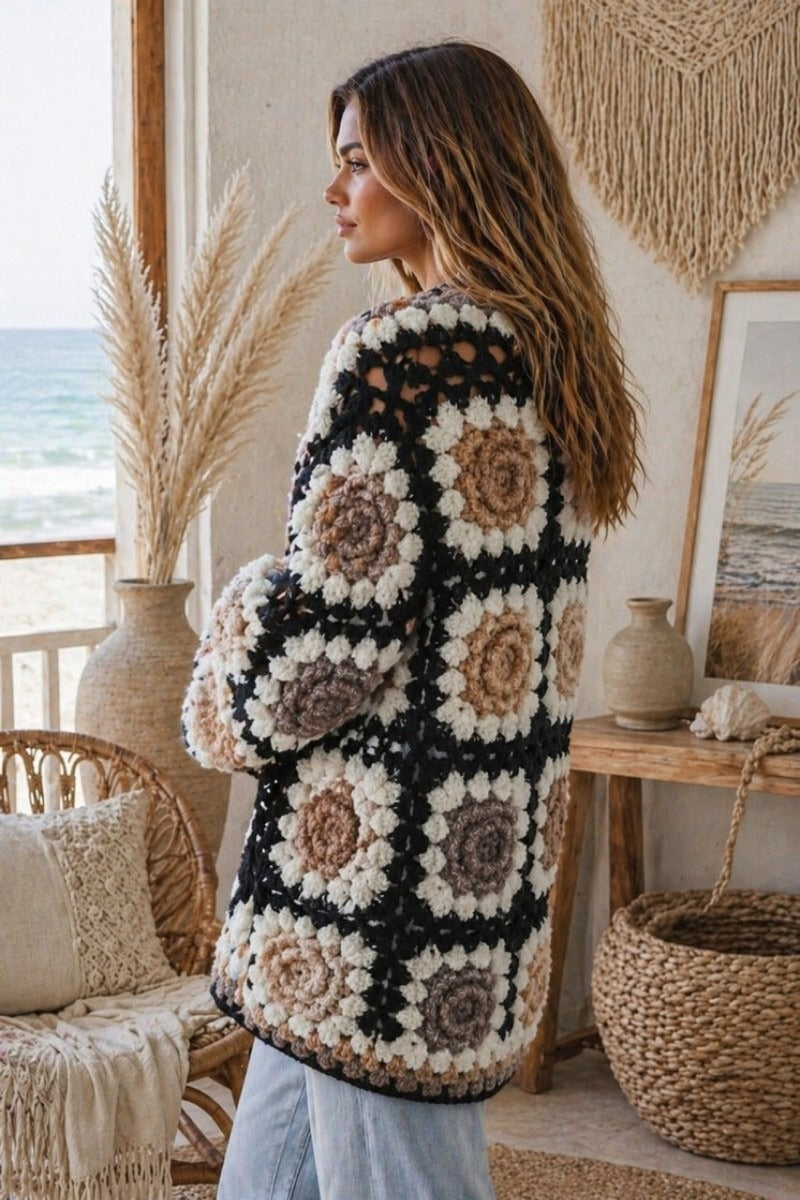 Wild Desert Crochet Jacket