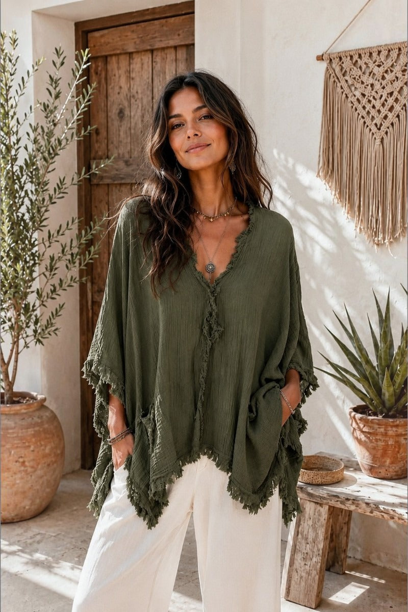 Nomad Cotton Jacket Khaki Green
