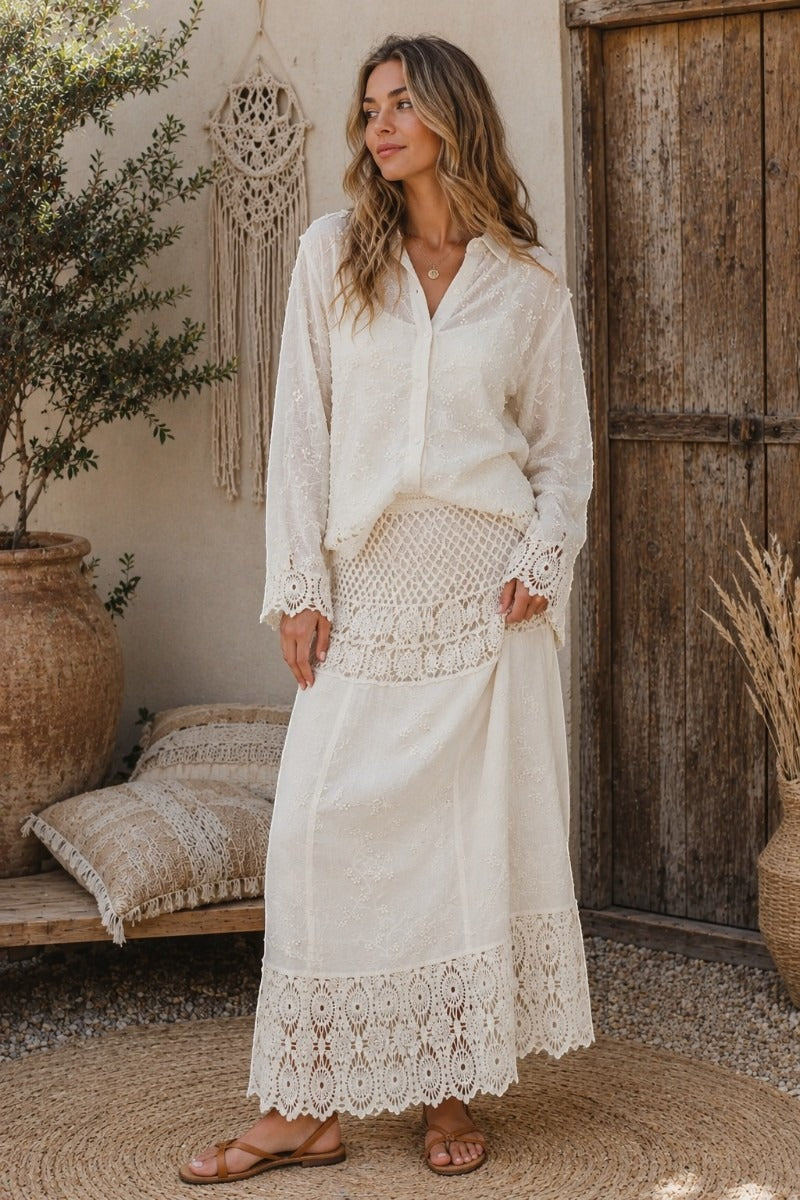 Wildflower Lace Set – Ivory