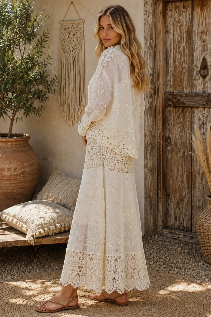 Wildflower Lace Set – Ivory