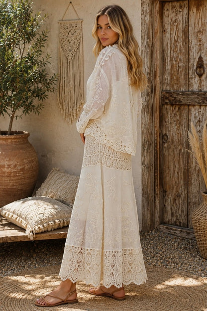 Wildflower Lace Set – Ivory