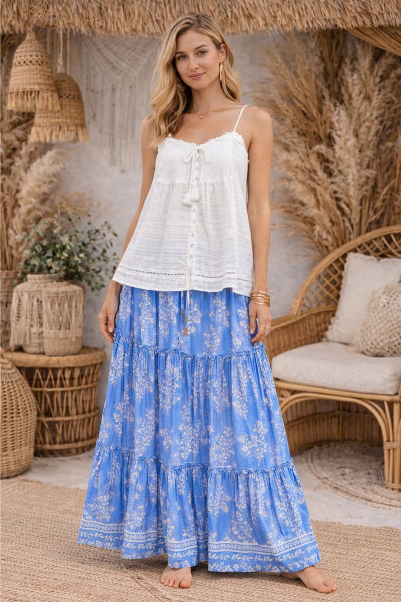 Luna Cami White