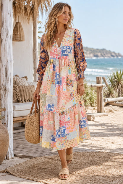 Wildflower Patchwork Dress