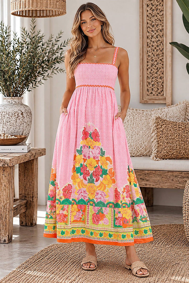 Pink Paradise Maxi Dress
