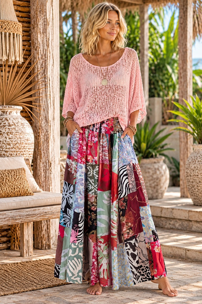 Bohemian Wanderer Patchwork Pants PWP2