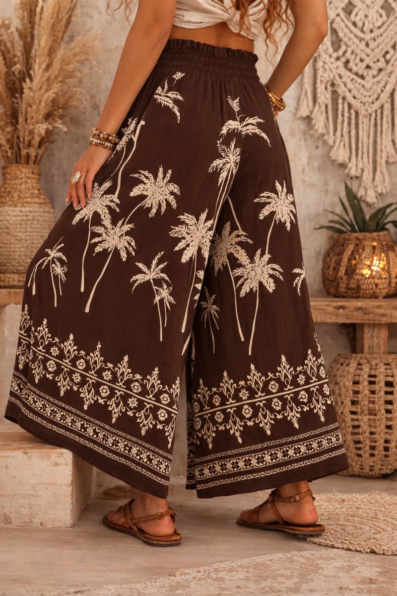 Palm Cove Boho Palazzo Pants