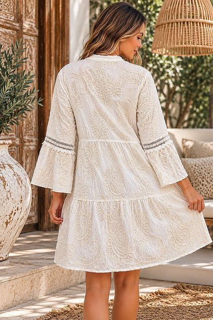 Ibiza Solana Embroidered Dress