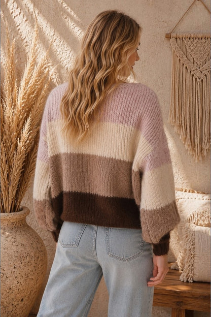 Strawberry Latte Knit