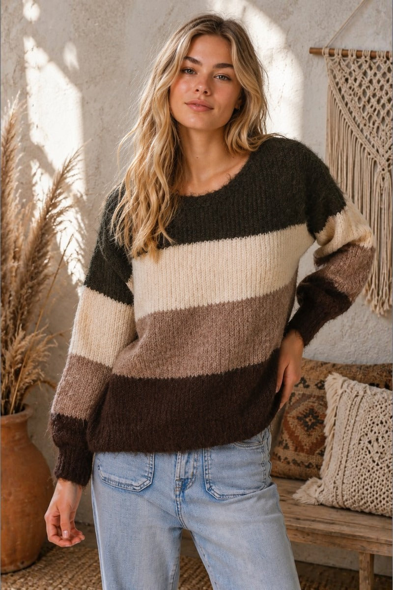 Mocha Coast Knit